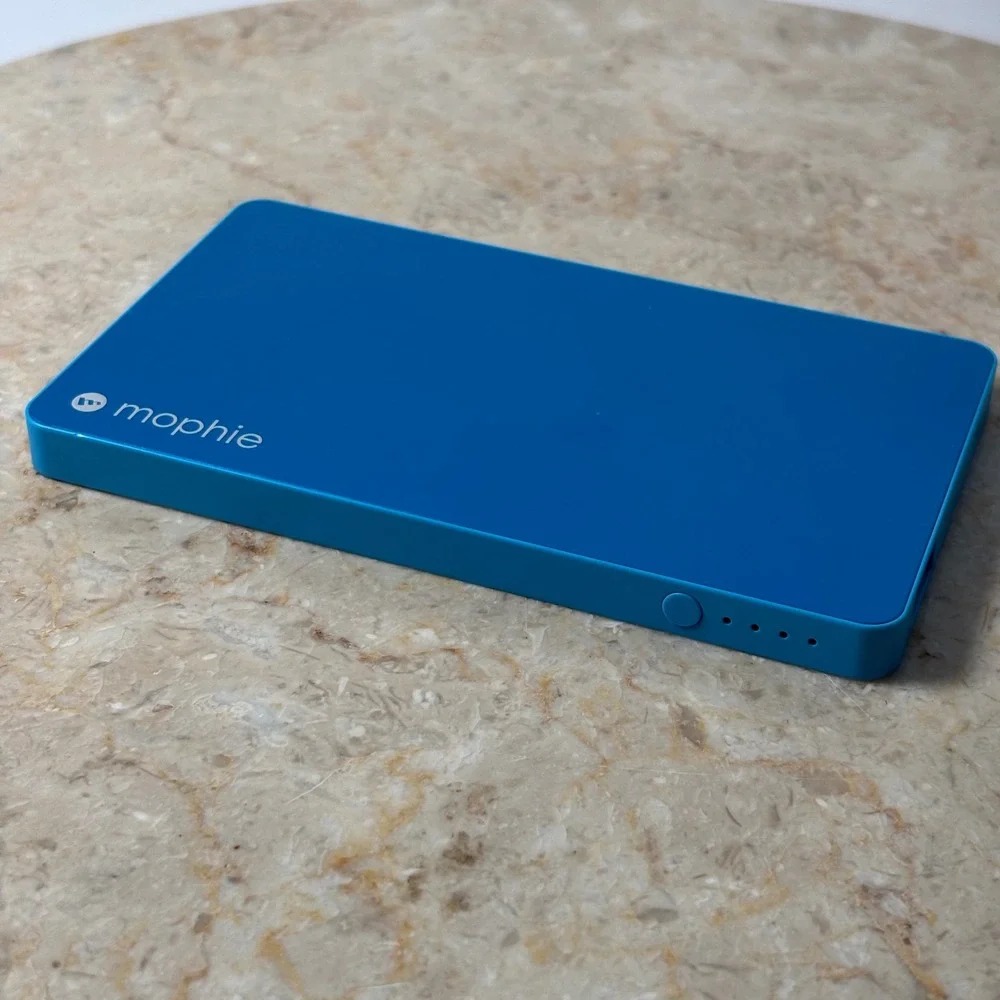 Mophie Powerstation Mini‎ Blue Portable Charger 3020mAh Power Bank USB